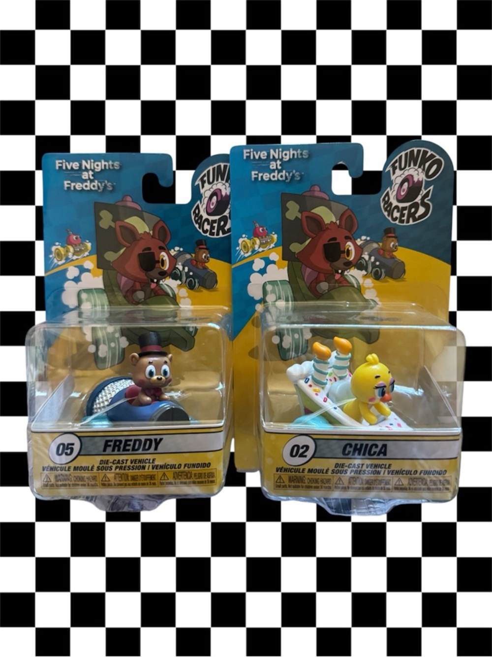 Funko Racers Freddy and Chica
